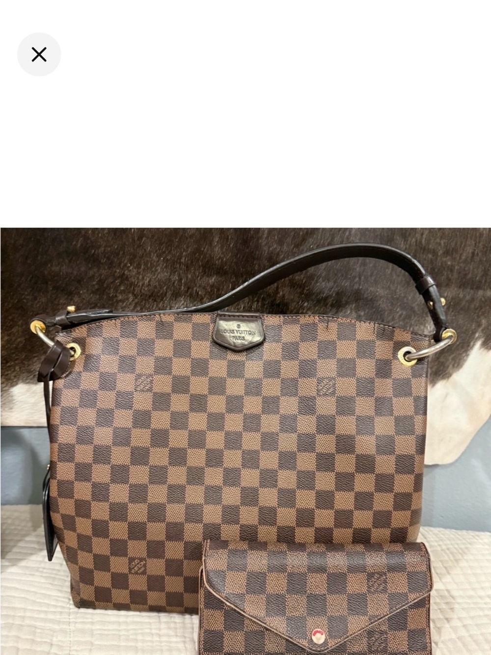 Louis Vuitton Damier Ebene Graceful PM bag